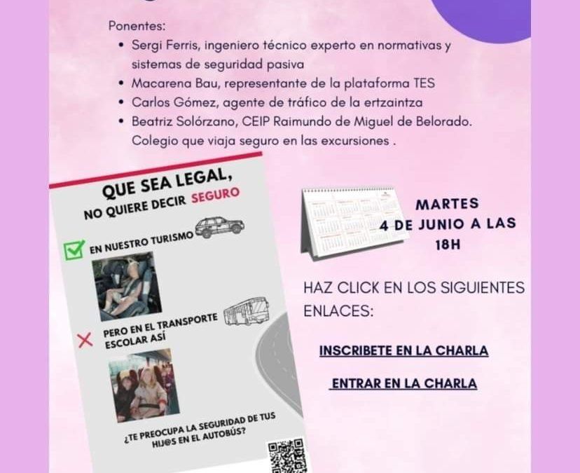 ¿Viajan nuestros hijos seguros en el autobús?