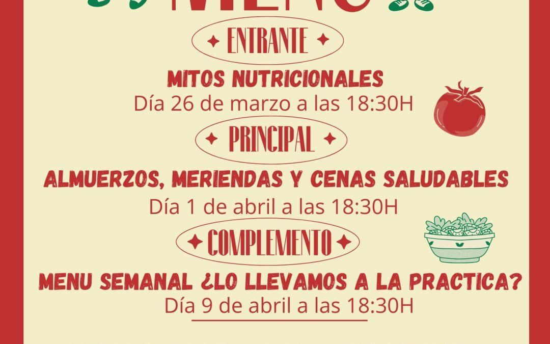 Talleres de alimentación saludable.