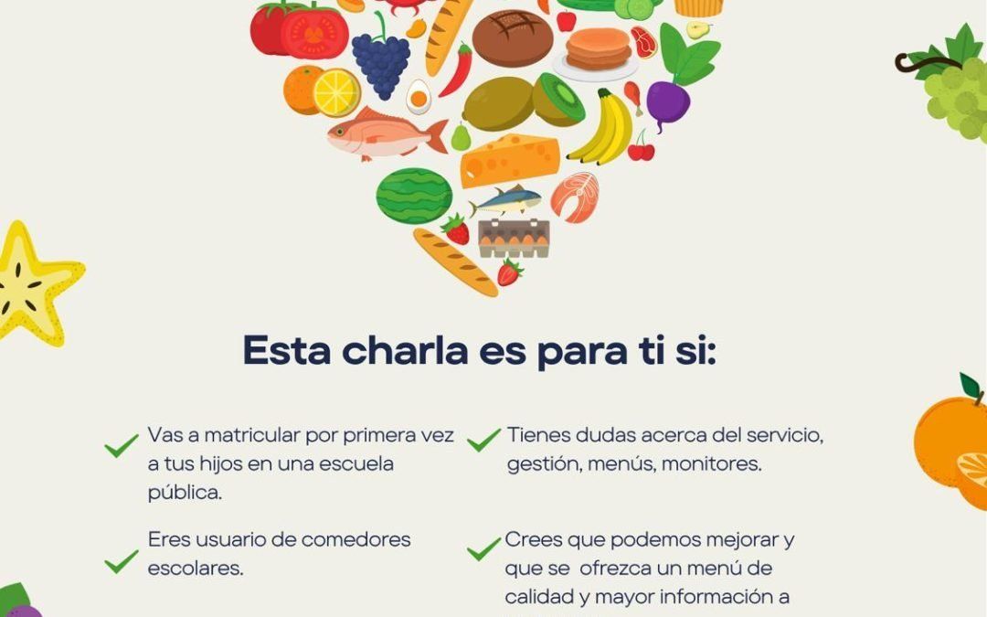 Charla: ¿Sabemos como funciona el comedor de nuestro cole?